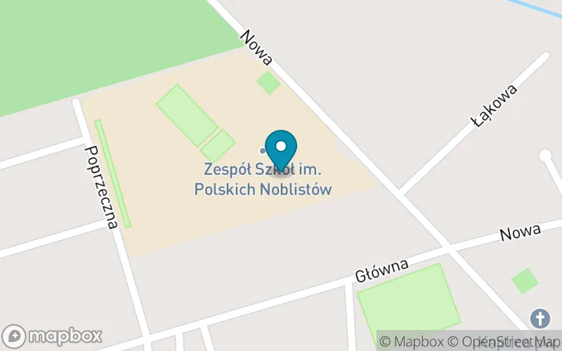 Lokalizacja: Samorządowa Szkoła Podstawowa im. Polskich Noblistów w Nowym Folwarku