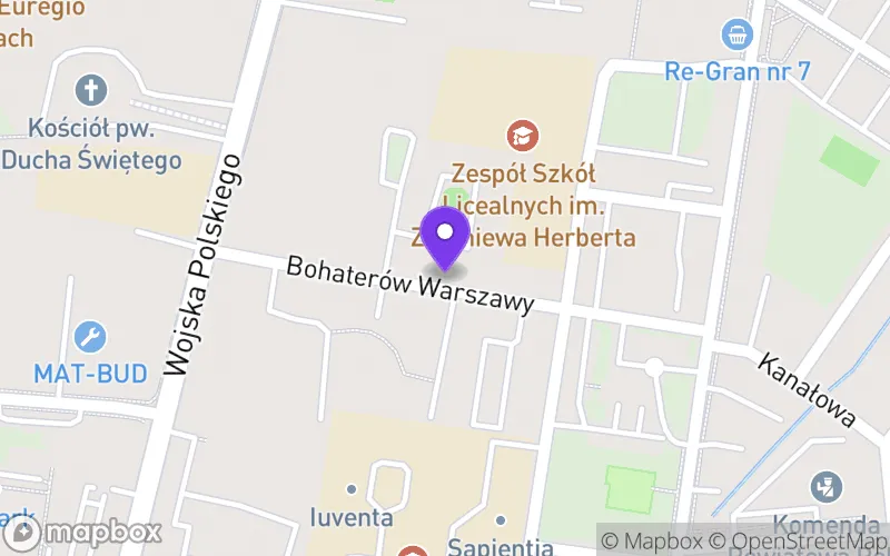 Lokalizacja: Liceum Ogólnokształcace dla Dorosłych w Zespole Szkół Licealnych im. Zbigniewa Herberta w Słubicach