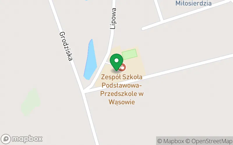 Lokalizacja: Przedszkole im. Janka Wędrowniczka w Wąsowie
