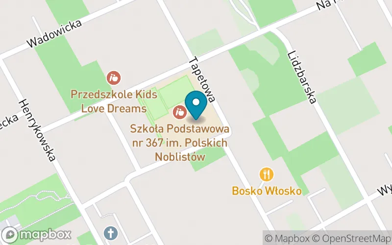 Lokalizacja: Szkoła Podstawowa nr 367 im. Polskich Noblistów