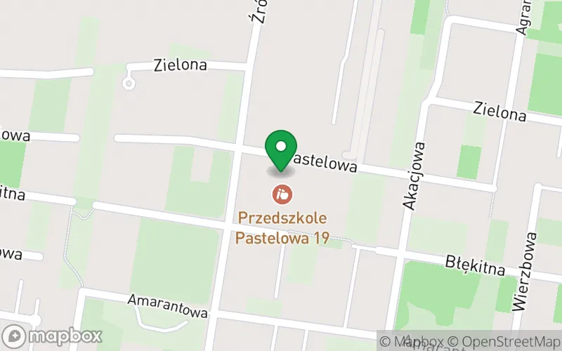 Lokalizacja: Przedszkole Niepubliczne nr 34 "Pastelowy Gaj"