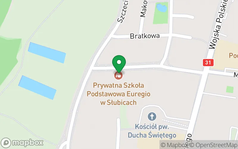 Lokalizacja: Prywatne Przedszkole "Euregio" w Rzepinie