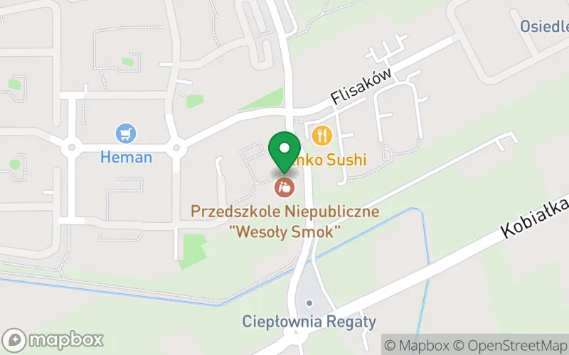 Lokalizacja: Przedszkole Niepubliczne "Wesoły Smok"
