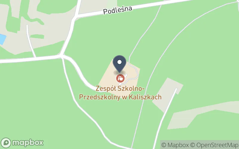 Lokalizacja: Zespół Szkolno-Przedszkolny w Kaliszkach