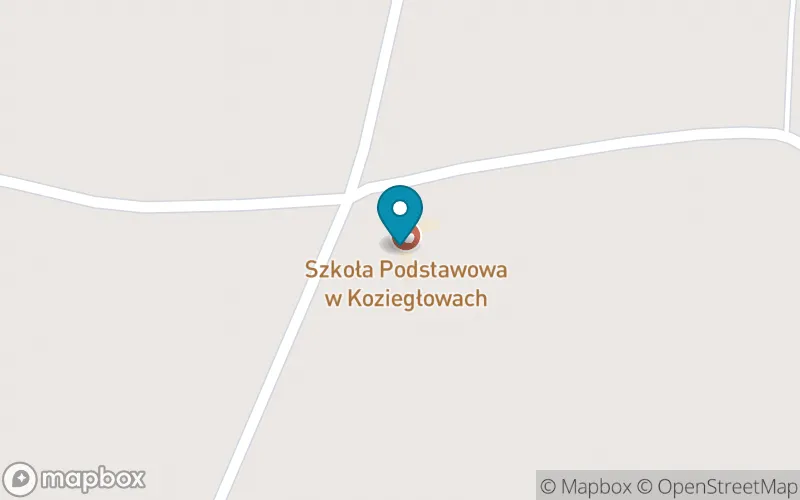 Lokalizacja: Szkoła Podstawowa im. Józefa Jóźwiaka w Koziegłowach