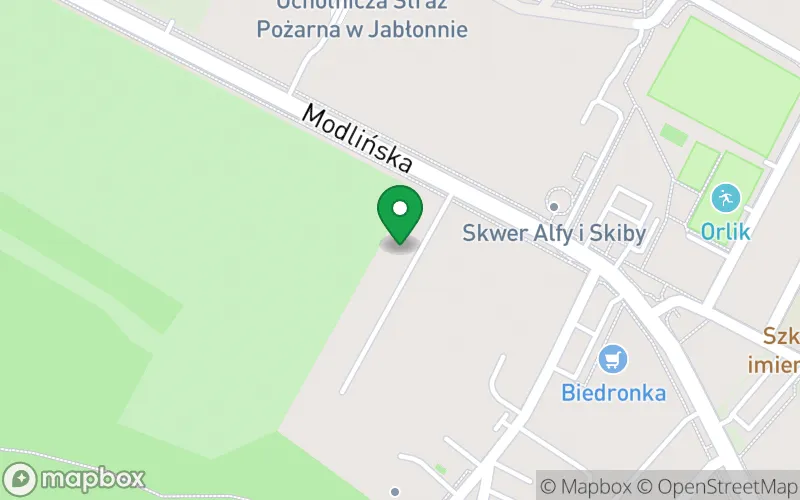 Lokalizacja: Przedszkole Gminne w Jabłonnie