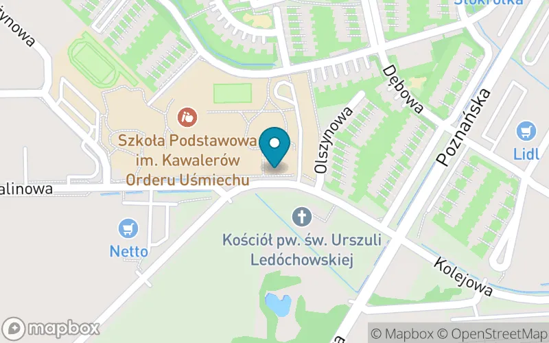 Lokalizacja: Szkoła Podstawowa im. Kawalerów Orderu Uśmiechu w Dąbrówce
