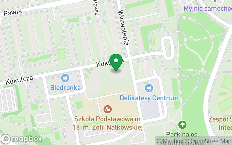 Lokalizacja: Publiczne Przedszkole "Liczmanek" w Poznaniu