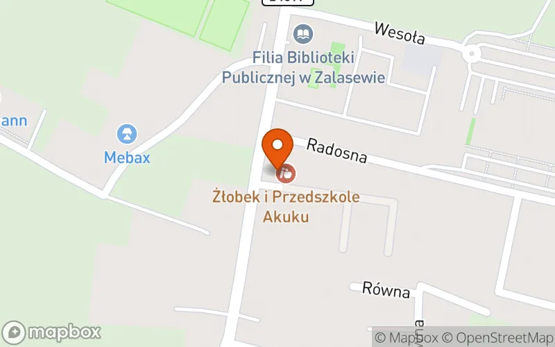 Lokalizacja: Integracyjny Żłobek Akuku