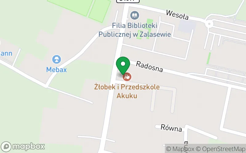Lokalizacja: Niepubliczne Przedszkole Akuku