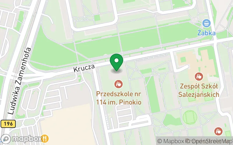 Lokalizacja: Przedszkole nr 114 im. "Pinokio"