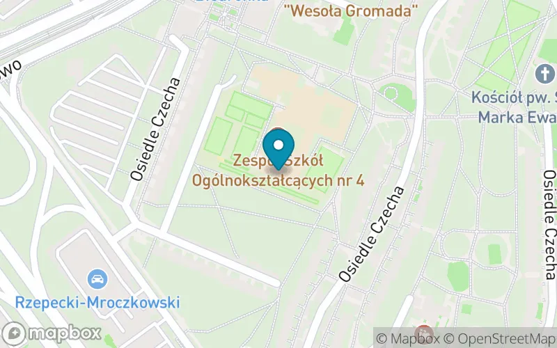 Lokalizacja: Szkoła Podstawowa nr 47 z Oddziałami Dwujęzycznymi
