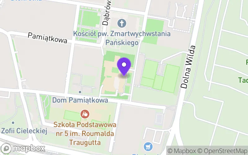 Lokalizacja: V Liceum Ogólnokształcące im. Klaudyny Potockiej