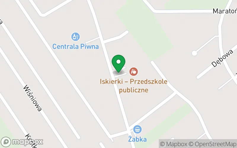 Lokalizacja: Przedszkole Publiczne " Iskierki" w Skórzewie