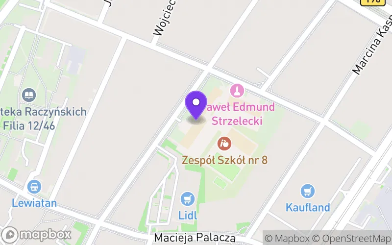 Lokalizacja: Liceum Ogólnokształcące dla Dorosłych w Poznaniu