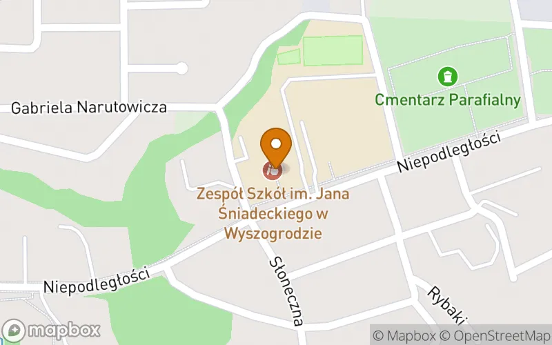 Lokalizacja: Szkoła Policealna w Wyszogrodzie