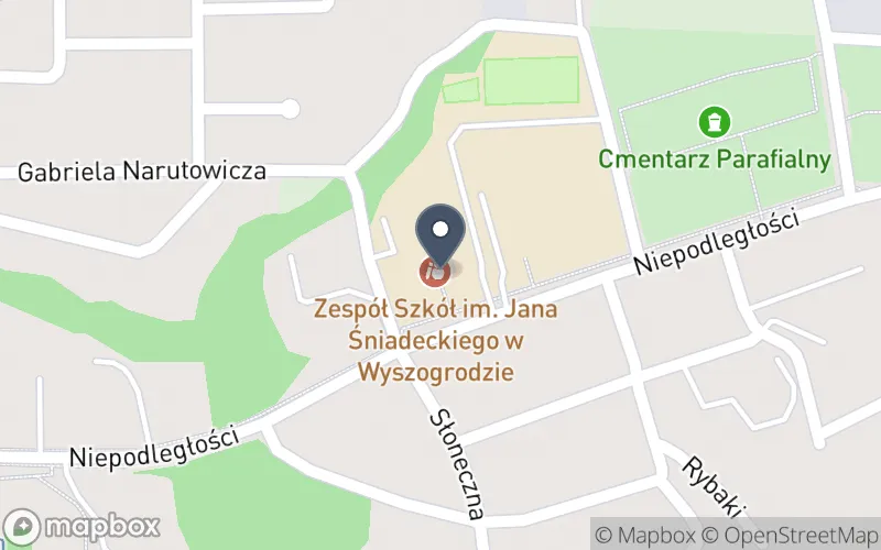 Lokalizacja: Zespół Szkół im. Jana Śniadeckiego w Wyszogrodzie