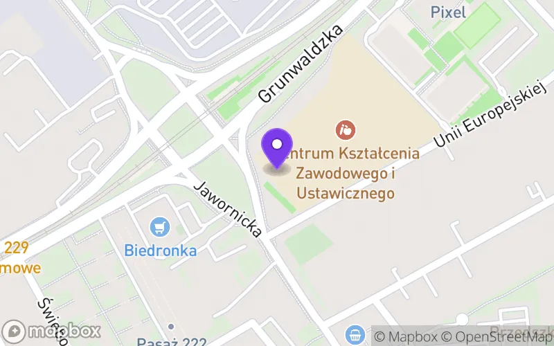 Lokalizacja: Branżowa Szkoła II Stopnia nr 8