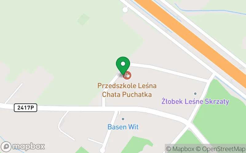 Lokalizacja: Przedszkole "Leśna Chatka Puchatka"