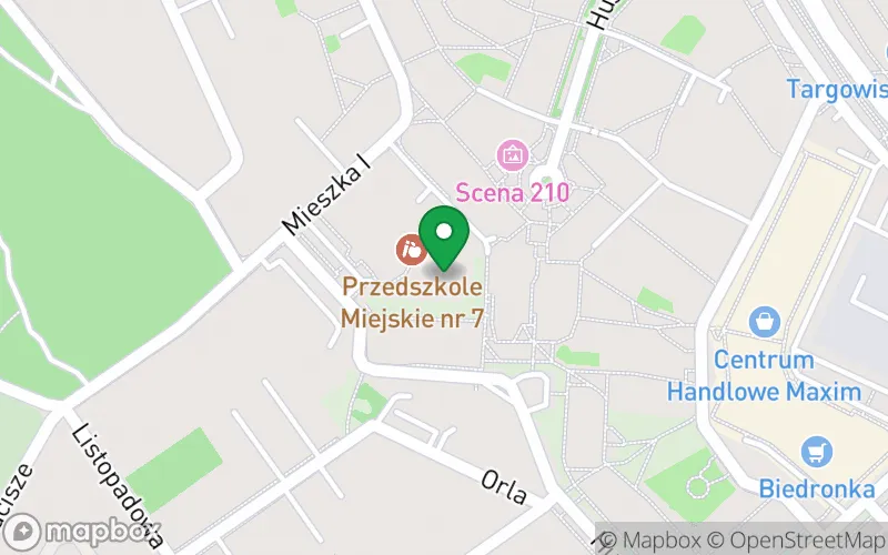 Lokalizacja: Przedszkole Miejskie z Oddziałami Integracyjnymi nr 7 im. Janusza Korczaka