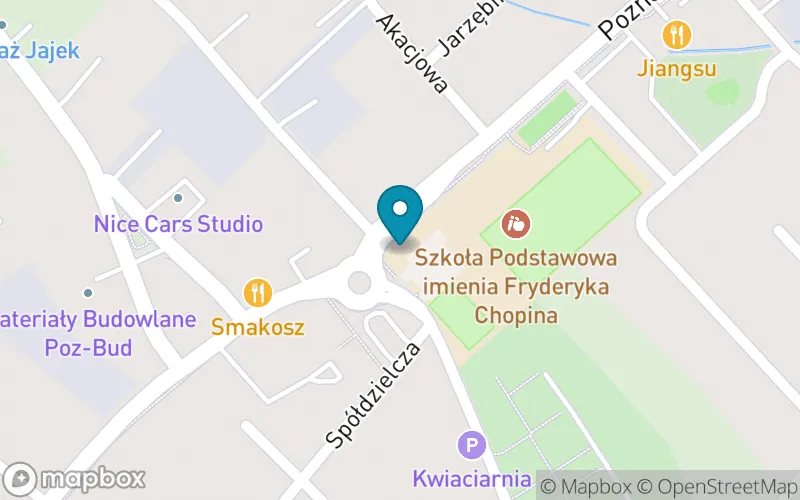 Lokalizacja: Szkoła Podstawowa nr 1 im. Fryderyka Chopina w Skórzewie