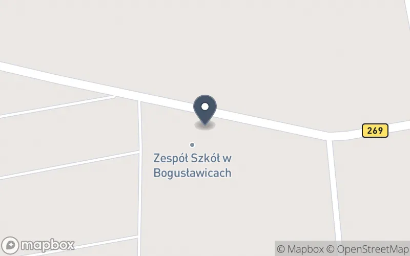 Lokalizacja: Zespół Szkół w Bogusławicach