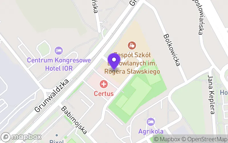 Lokalizacja: Społeczne Liceum Ogólnokształcące nr 1 im. Św. Urszuli Ledóchowskiej w Poznaniu STO