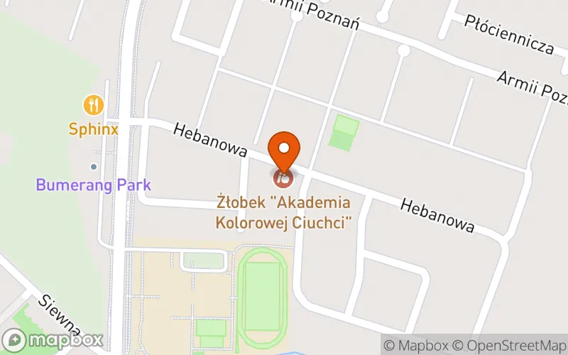 Lokalizacja: Prywatny Żłobek Akademia Kolorowej Ciuchci