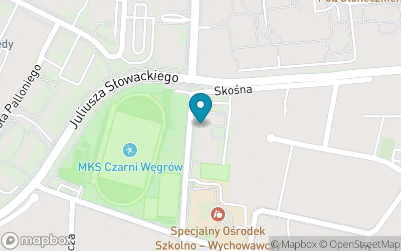 Lokalizacja: Szkoła Specjalna Przysposabiająca do Pracy im. Kornela Makuszyńskiego w Węgrowie
