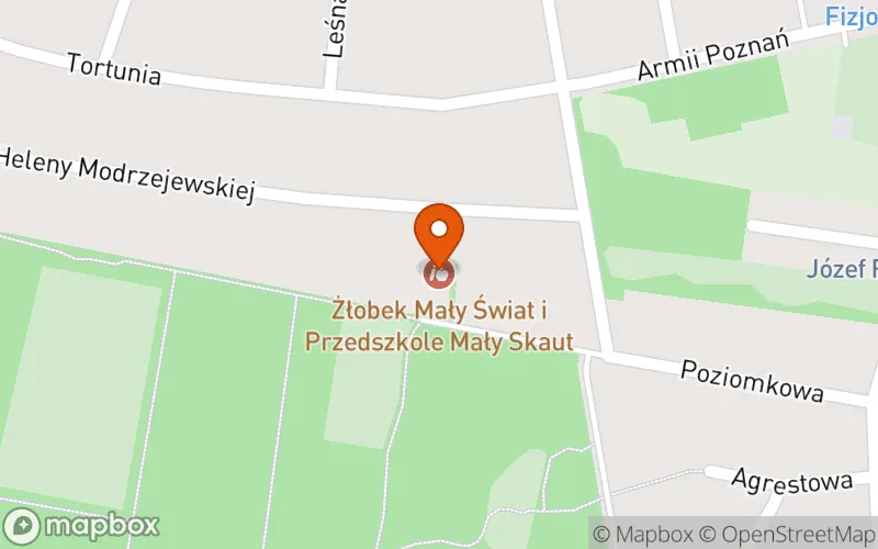 Lokalizacja: Żłobek Mały Świat i Przedszkole Mały Skaut