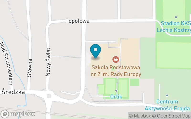 Lokalizacja: Szkoła Podstawowa nr 2 im. Rady Europy w Kostrzynie