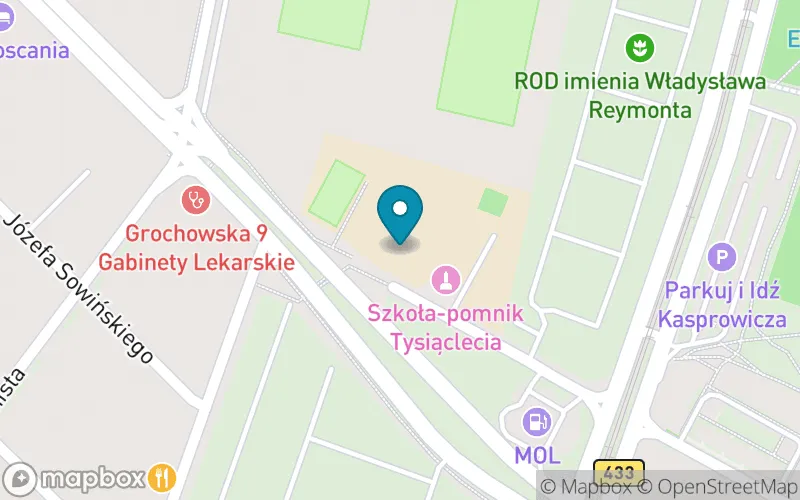 Lokalizacja: Szkoła Podstawowa nr 90 im. Hrabiego Władysława Zamoyskiego