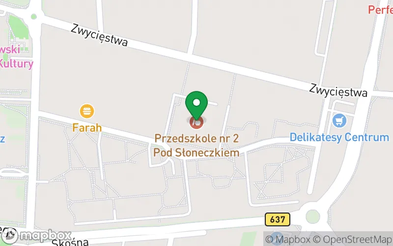 Lokalizacja: Przedszkole nr 2 pod Słoneczkiem w Węgrowie