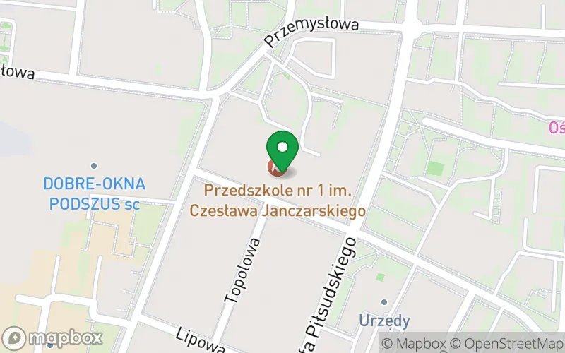Lokalizacja: Przedszkole nr 1 im. Czesława Janczarskiego w Węgrowie