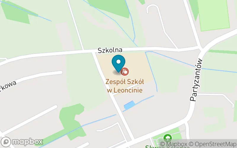Lokalizacja: Szkoła Podstawowa im. Jana Pawła II w Leoncinie