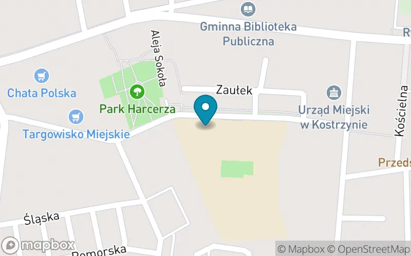 Lokalizacja: Szkoła Podstawowa nr 1 im. Ewarysta Estkowskiego w Kostrzynie