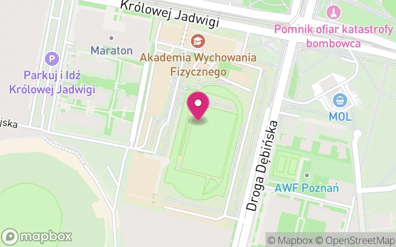 Lokalizacja: Akademia Wychowania Fizycznego im. Eugeniusza Piaseckiego
