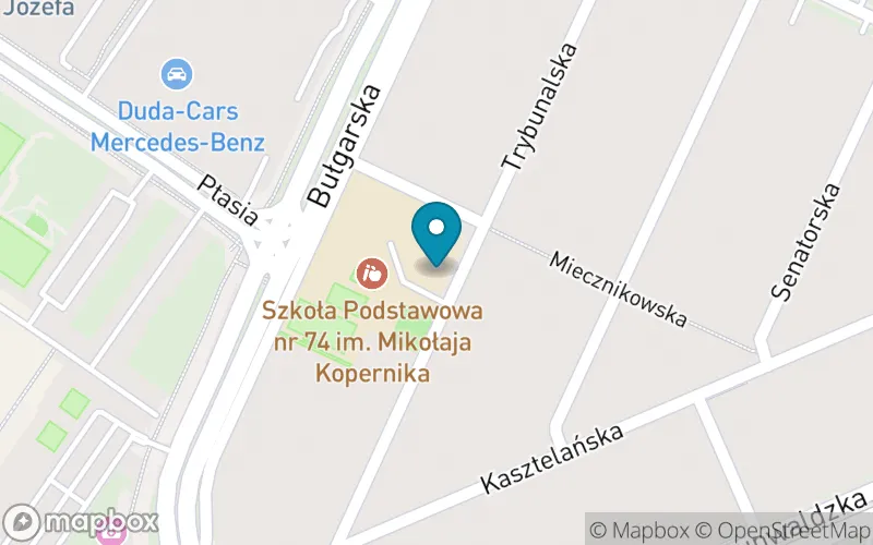 Lokalizacja: Szkoła Podstawowa nr 74 im. Mikołaja Kopernika