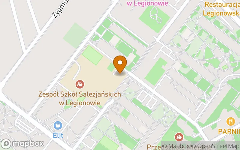 Lokalizacja: Szkoła Policealna "Pascal" w Legionowie