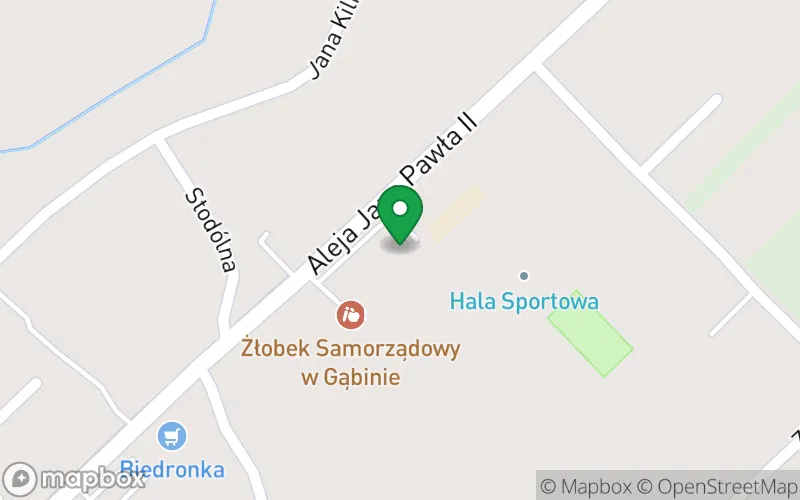 Lokalizacja: Przedszkole Samorządowe im. Króla Maciusia Pierwszego w Gąbinie