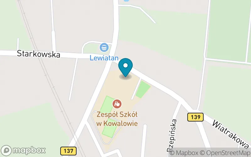 Lokalizacja: Publiczna Szkoła Podstawowa im. Janusza Korczaka w Kowalowie