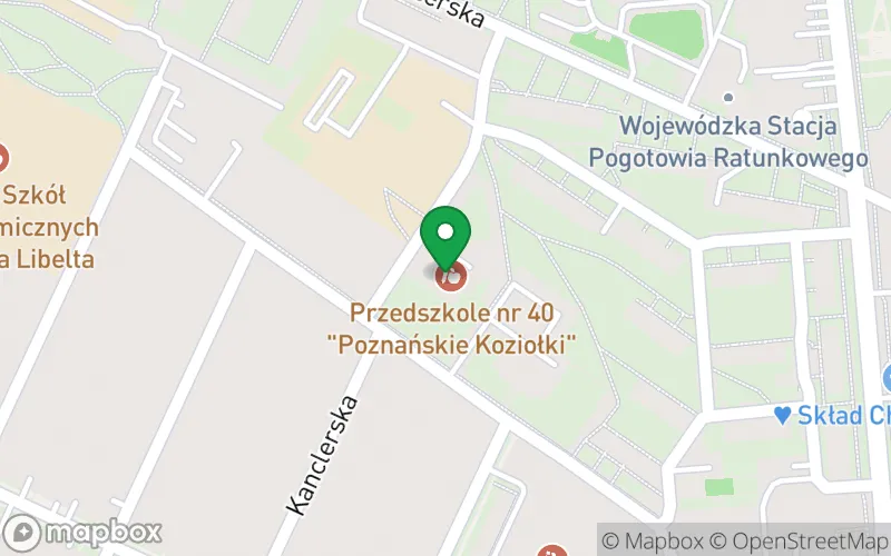 Lokalizacja: Przedszkole nr 40 im. "Poznańskie Koziołki"