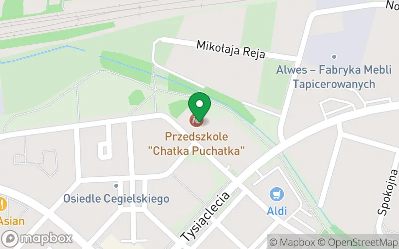 Lokalizacja: Przedszkole Publiczne "Chatka Puchatka" w Swarzędzu