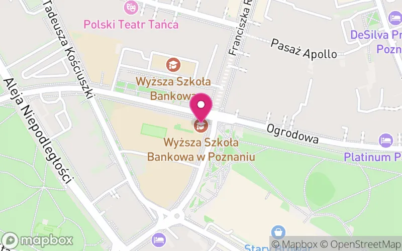Lokalizacja: Wyższa Szkoła Bankowa w Poznaniu