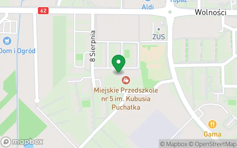 Lokalizacja: Miejskie Przedszkole nr 5 IM Kubusia Puchatka