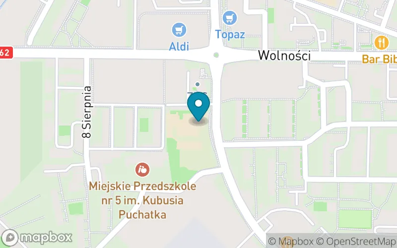 Lokalizacja: Szkoła Specjalna Przysposabiająca do Pracy
