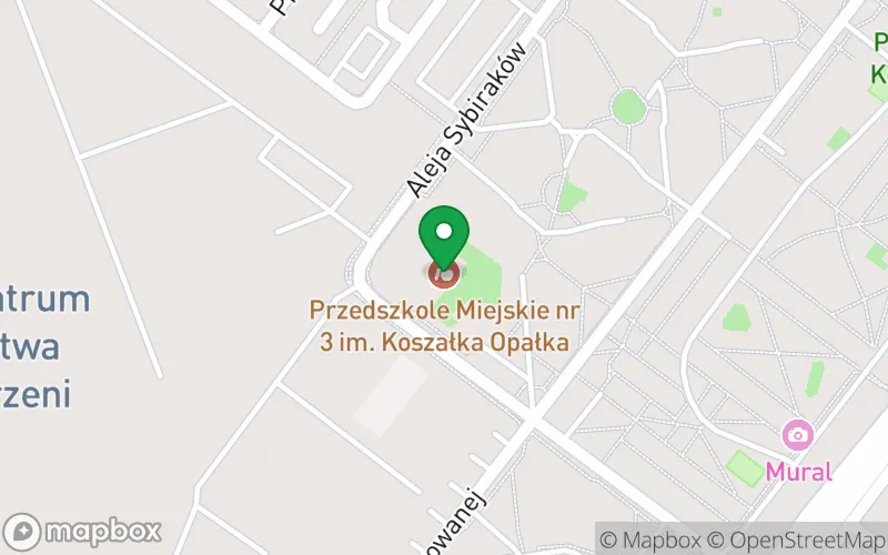 Lokalizacja: Przedszkole Miejskie Nr3 im. Koszałka Opałka w Legionowie