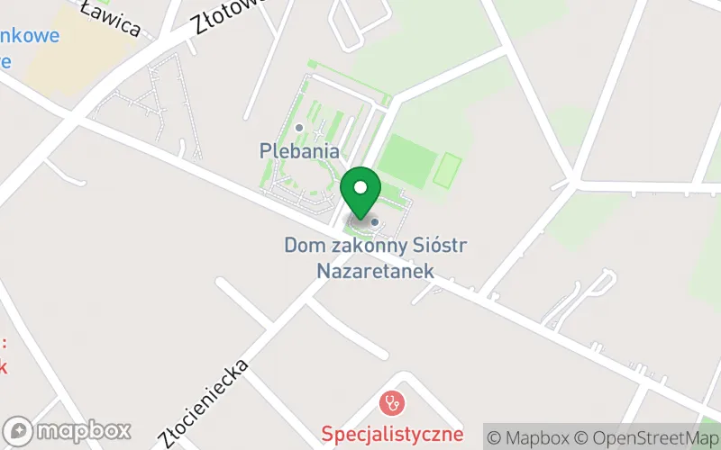 Lokalizacja: Publiczne Przedszkole Sióstr Nazaretanek im. Najświętszej Rodziny w Poznaniu