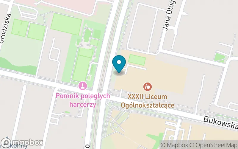 Lokalizacja: Szkoła Podstawowa nr 71 im. Janusza Kusocińskiego