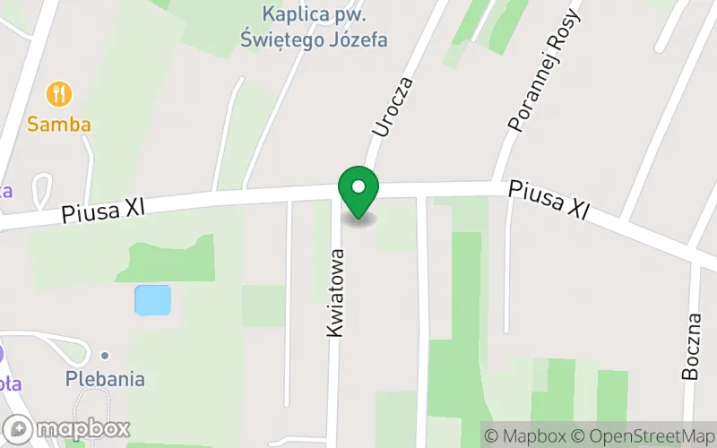 Lokalizacja: Terapeutyczny Punkt Przedszkolny In-Sens